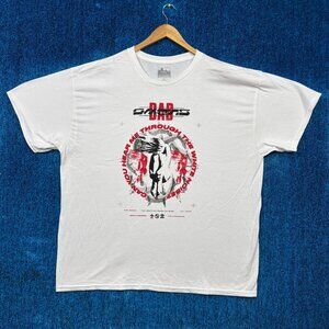 Bad Omens Can You Hear Me Through The White Noise Rock White T-Shirt Size 3X